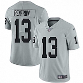 Men's Las Vegas Raiders #13 Hunter Renfrow Grey Vapor Untouchable Limited Stitched NFL Jersey Dzhi,baseball caps,new era cap wholesale,wholesale hats